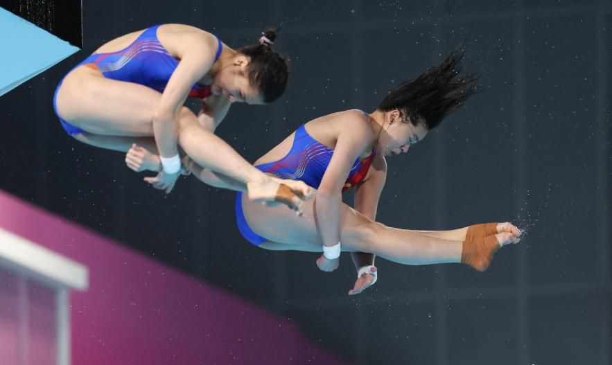 全红婵亮相全运会赛场 广东队摘得十五运跳水项目女子团体冠军