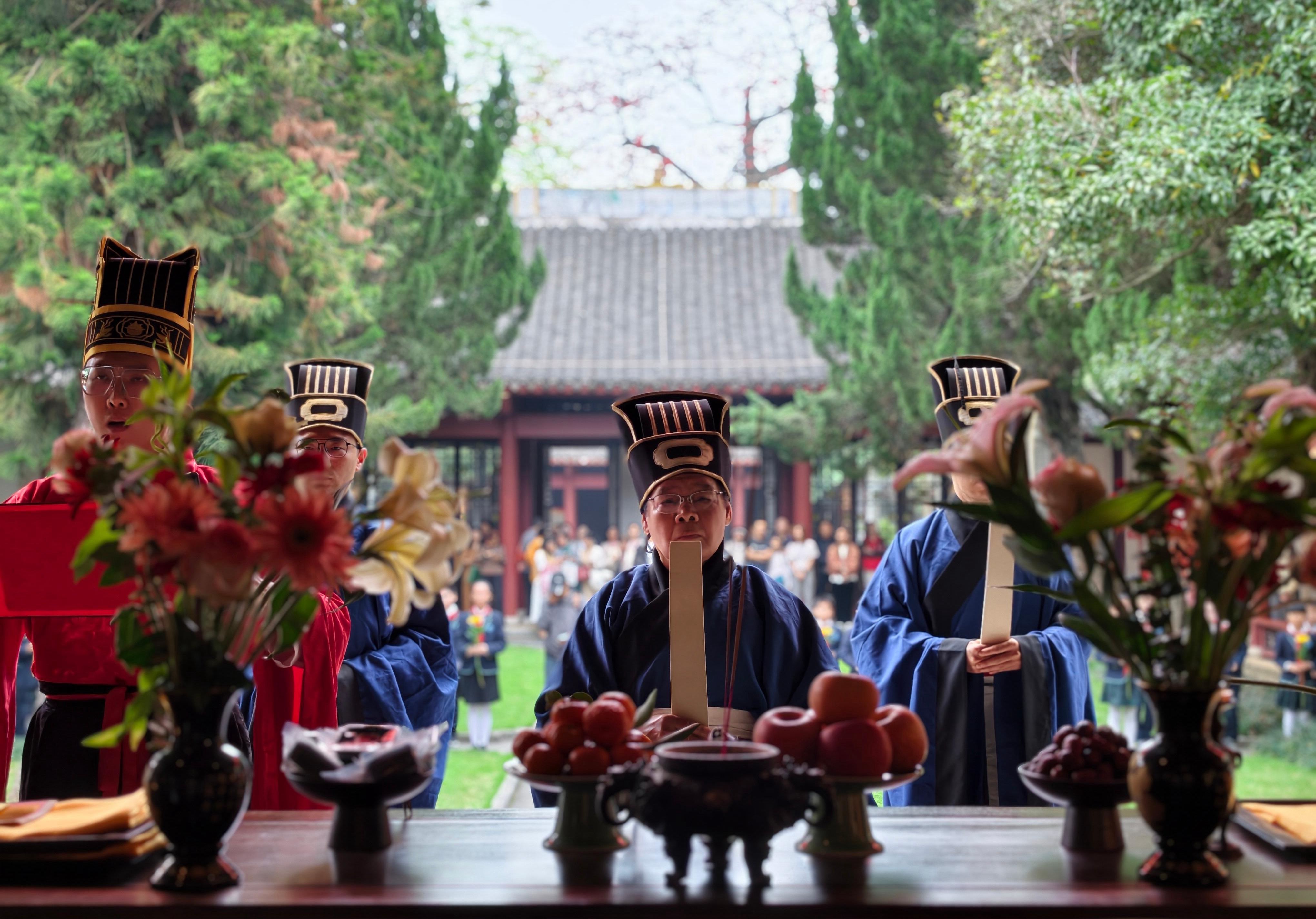 广西柳州古礼祭祀“老市长”柳宗元