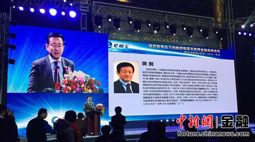 樊纲:融资租赁引进物联网技术最大发挥能源效率