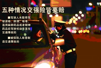 醉驾等五情形保险公司要赔网友忧“鼓励”醉驾