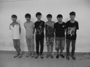 7名辍学少年结伙抢电动车警方侦查5天将其抓获