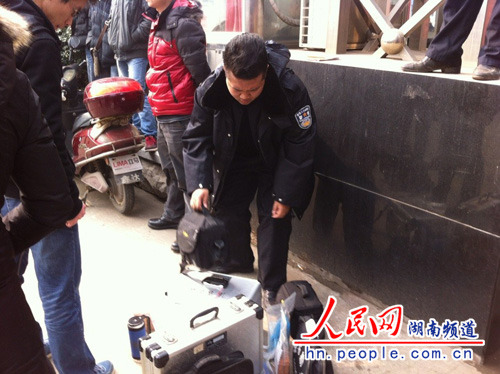 长沙街头发生枪击案一人面部中枪生死不明(图)