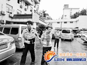 男子为2000元追砍小姨子挥刀不慎砍伤自己(图)