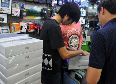��ý���ڵ�ˮ���ͳ������iPad2�г���ͼ��