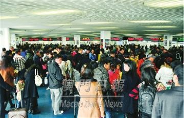 春节料大批旅客访澳门特区政府做好入境分流准备