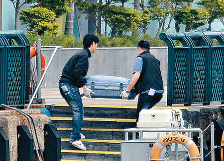 香港红磡海面发现行李箱藏女尸死者仅穿内衣裤
