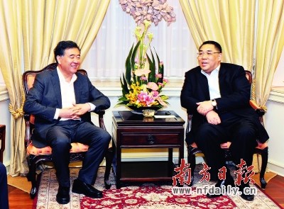 汪洋在澳会见何厚铧:粤澳互利共赢共识深入人心