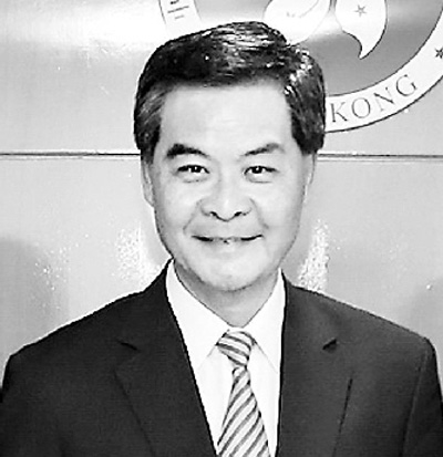 香港候任行政长官梁振英:人心回归是一项长期工作