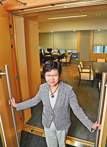 林郑月娥:港府新班子具诚意磨合佳市民应有信心