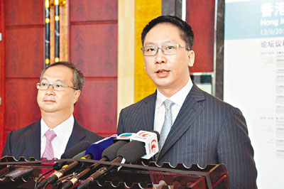 袁国强:港府解决“双非”已有初步方案
