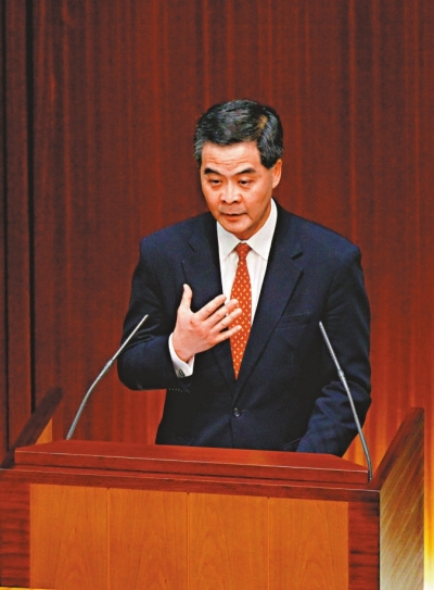 梁振英将赴立法会谈管治理念详述与内地关系