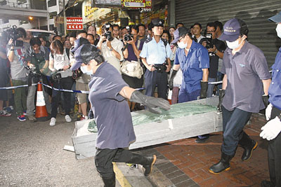 内地女子在港疑遭割喉裸死警方一度大为紧张