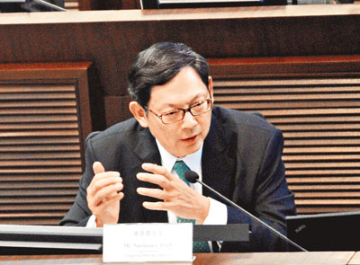 香港金管局总裁陈德霖:楼市过热仍是港最大风险