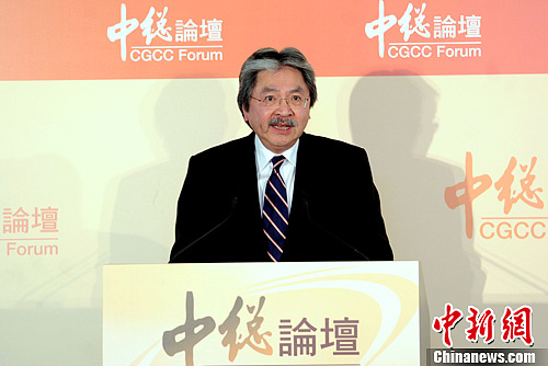 曾俊华料香港经济重拾增长楼市存隐忧