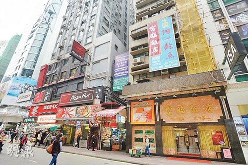 港闹市餐馆遭遇商铺炒风著名鲍鱼店因房租逼迁