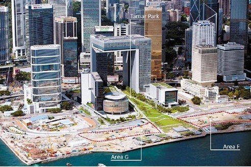 港推多个滨海项目市民有望在市中心坐摩天轮(图)