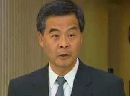 梁振英:港府有必要扩建堆填区须尽早去做