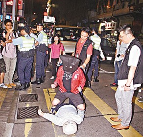 港男子街头遭围殴死亡警方破命案拘捕6疑凶(图)