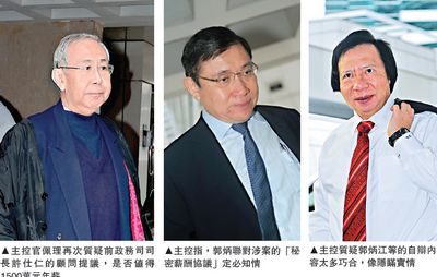 供词多巧合主控官:郭氏兄弟聘许仕仁另有所图