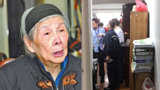 梅艳芳92岁老母欠租被逼搬家:激动坐地被送医