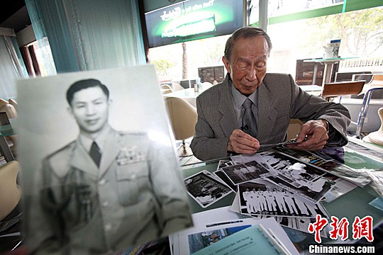 飞虎英雄陈炳靖:期待参加抗战胜利70周年大阅兵
