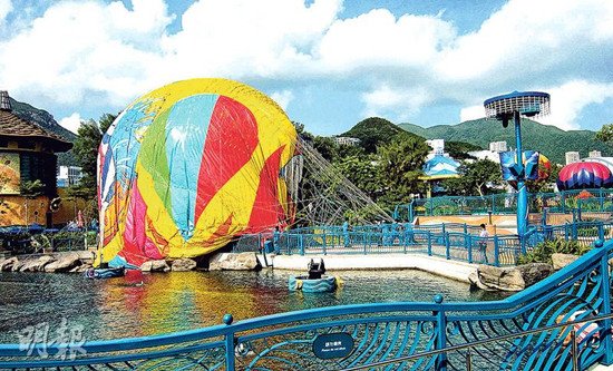 香港海洋公园氦气球漏气坠落向法国承办商索偿