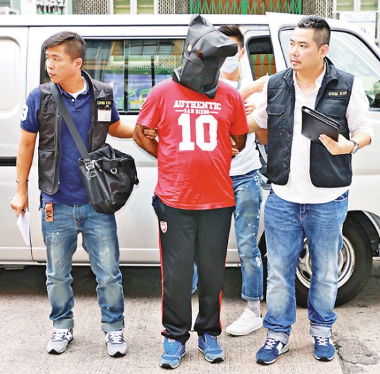 香港警方破劫掠红木团伙拘6名南亚裔男子