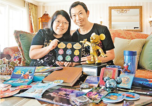 香港夫妻痴迷迪士尼每月入园“朝圣”13次(图)