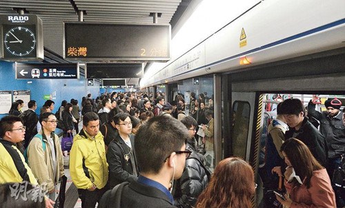 港铁信号系统升级减少维修最快可95秒一班车
