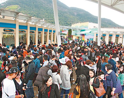 复活节游客下跌10%香港海洋公园拟增夜间主题活动