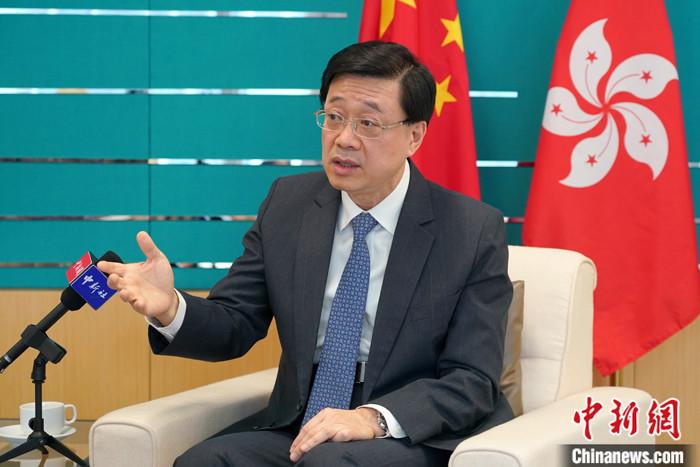 专访李家超:内忧减小、外墙建立,我对香港安全更有信心