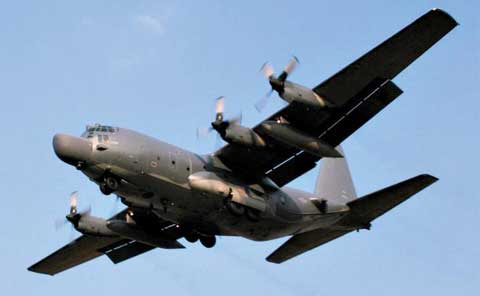 ���������C-130�������ǿǱ����ս��ͼ��