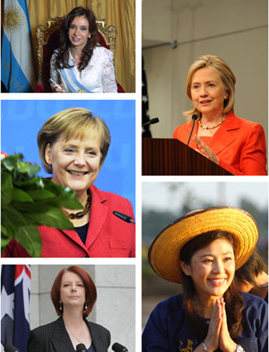 盘点国际政坛刚柔并济“女人花”(组图)