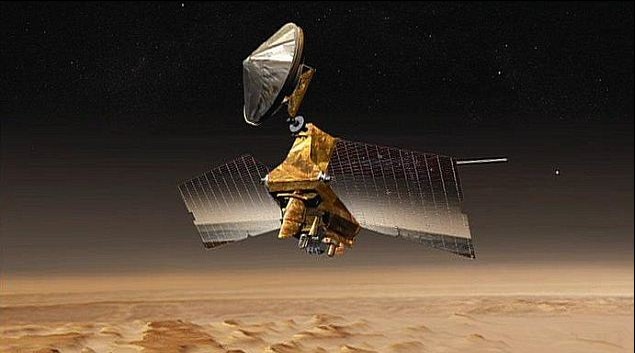 NASA探测器拍摄火星表面尘旋风清晰照片(组图)