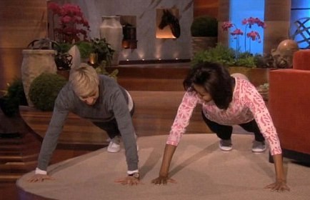 盘点奥巴马夫人精彩电视秀秀舞技俯卧撑(组图)