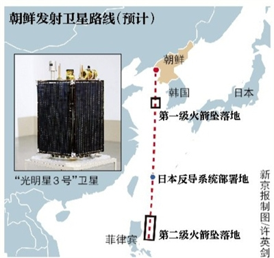 朝鲜卫星“箭”在弦上韩美密集遣舰“抢”残骸