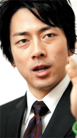 狂批领导班子日前首相小泉之子成自民党“新星”