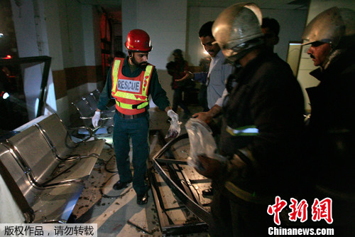 巴基斯坦拉合尔火车站发生爆炸致2人死35人伤