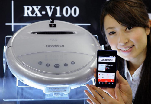 日本研发机器人吸尘器能讲中英日三种语言(图)