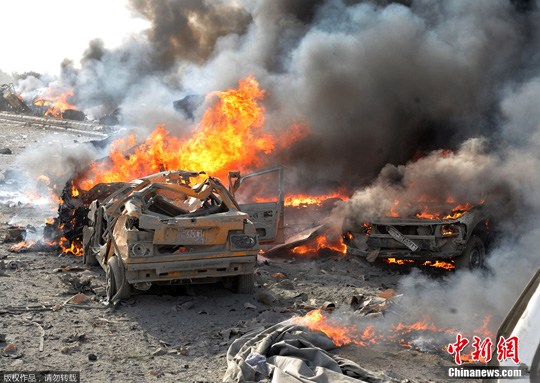 叙利亚首都发生猛烈连环爆炸死伤超过200人
