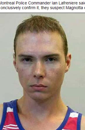 加拿大警方怀疑分尸案嫌犯吃掉受害者部分尸体