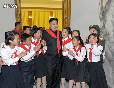 金正恩上任后第二次发表公开演讲贺少年团(图)