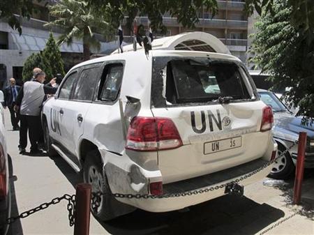 联合国叙利亚监督团暂停在叙执行监督任务