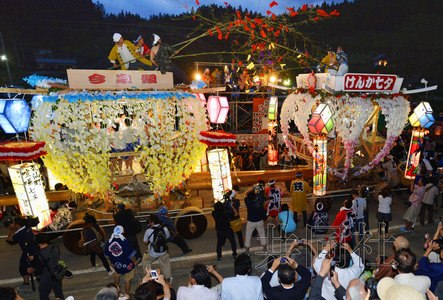 日本大地震灾区岩手县举办“喧哗七夕”(图)