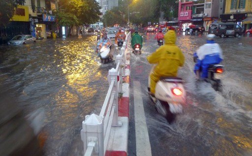 台风“启德”袭越南致9人死上万住宅被毁(图)