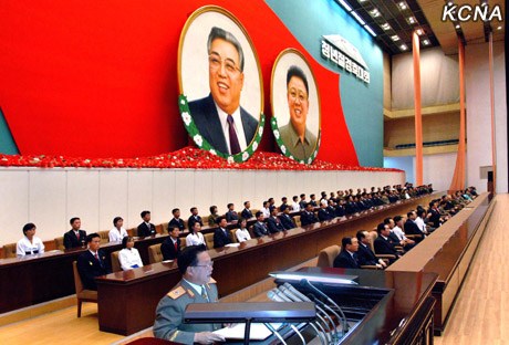 朝鲜青年节庆祝会举行金正恩致贺信提要求（图）