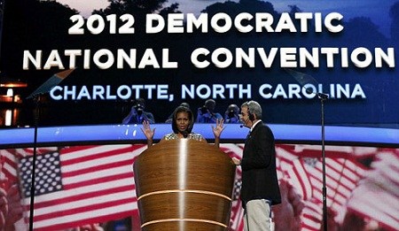 米歇尔美民主党大会上演讲强调奥巴马早期艰难