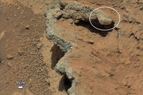 “好奇号”火星车发现火星古河床遗迹(图)