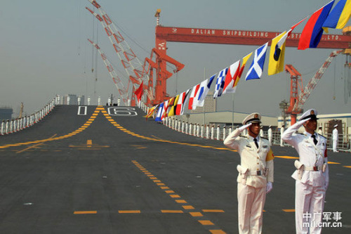 美媒称中国航母发展遇五大挑战航母外交待熟悉