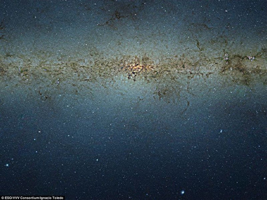 最大银河系图像现世包含8400万颗恒星(图)
